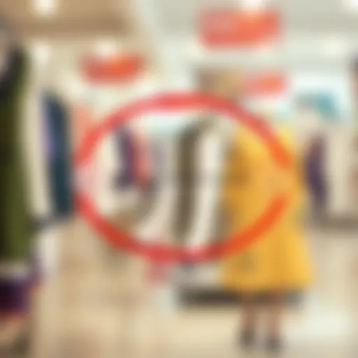 An illustrative diagram showcasing consignor-consignee relationships in retail