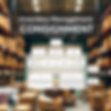 Inventory Management in Consignment A flowchart depicting the inventory management process in consignment