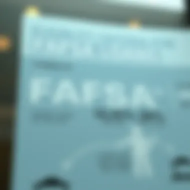 An infographic showing eligibility criteria for FAFSA student loans