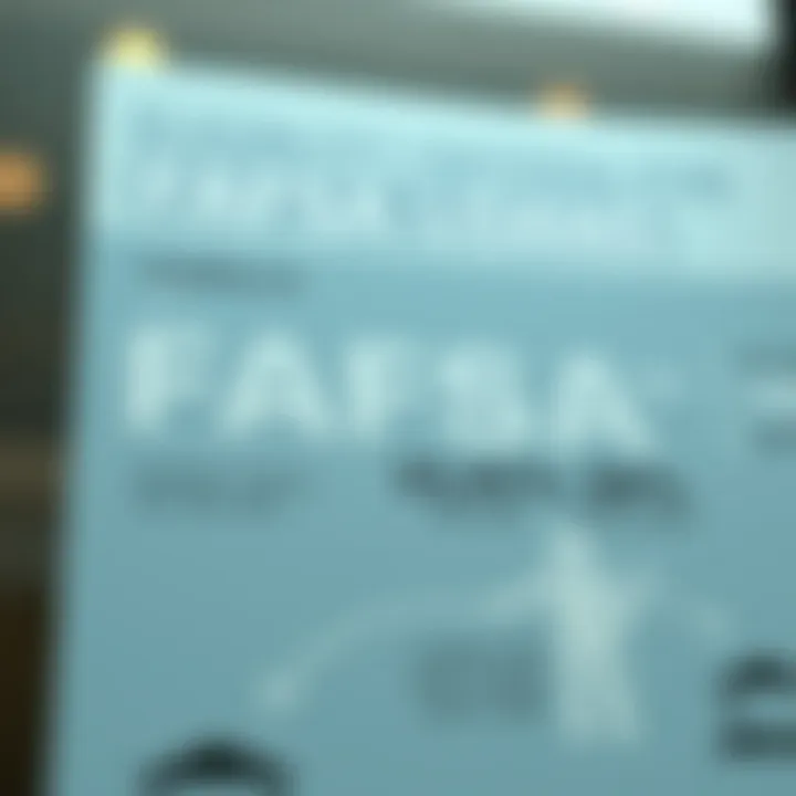 An infographic showing eligibility criteria for FAFSA student loans