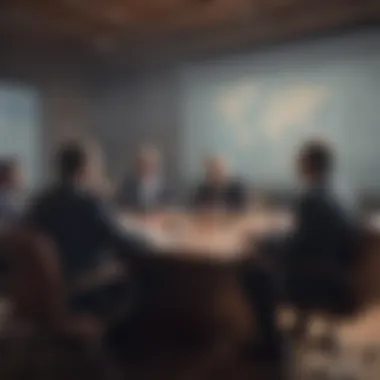 Executive Strategic Planning Strategic planning meeting with executives