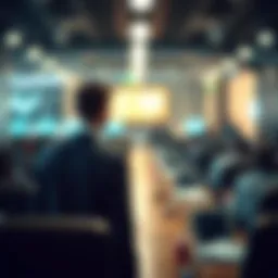 Conceptual representation of financial advisory