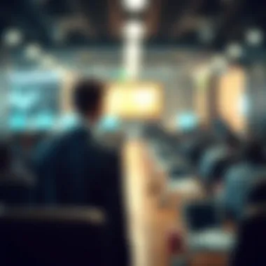 Conceptual representation of financial advisory