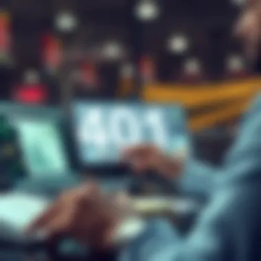 Detailed analysis of 401k savings